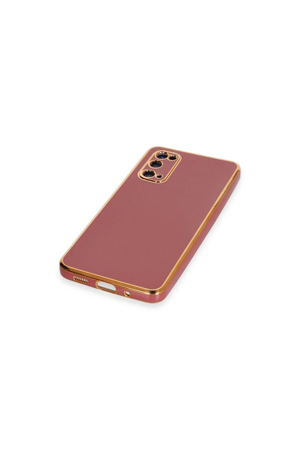 Samsung Galaxy S20 Uyumlu Kılıf Volet Silikon - Kırmızı