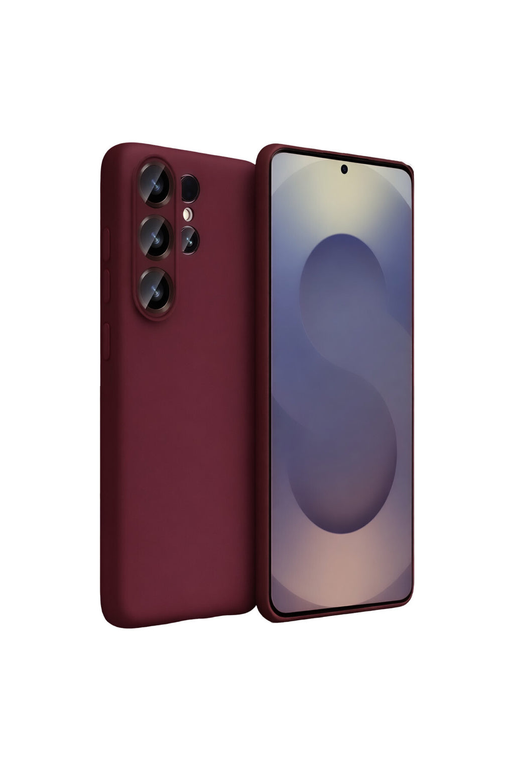 Samsung Galaxy S26 Ultra Uyumlu First Silikon - Bordo