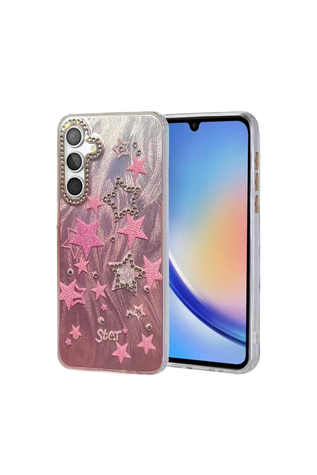 Samsung Galaxy A34 5G Uyumlu Kılıf Blade Aynalı Desenli Kapak - Desen 7