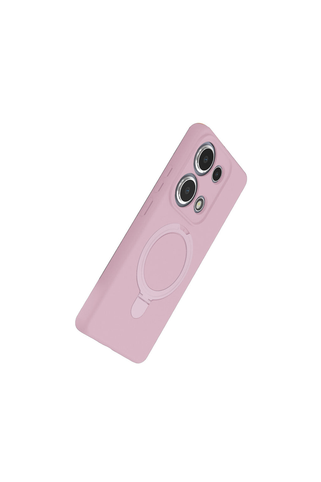 Xiaomi Redmi Note 13 Pro 4G Uyumlu Regal Magsafe Standlı Kapak - Açık Pembe