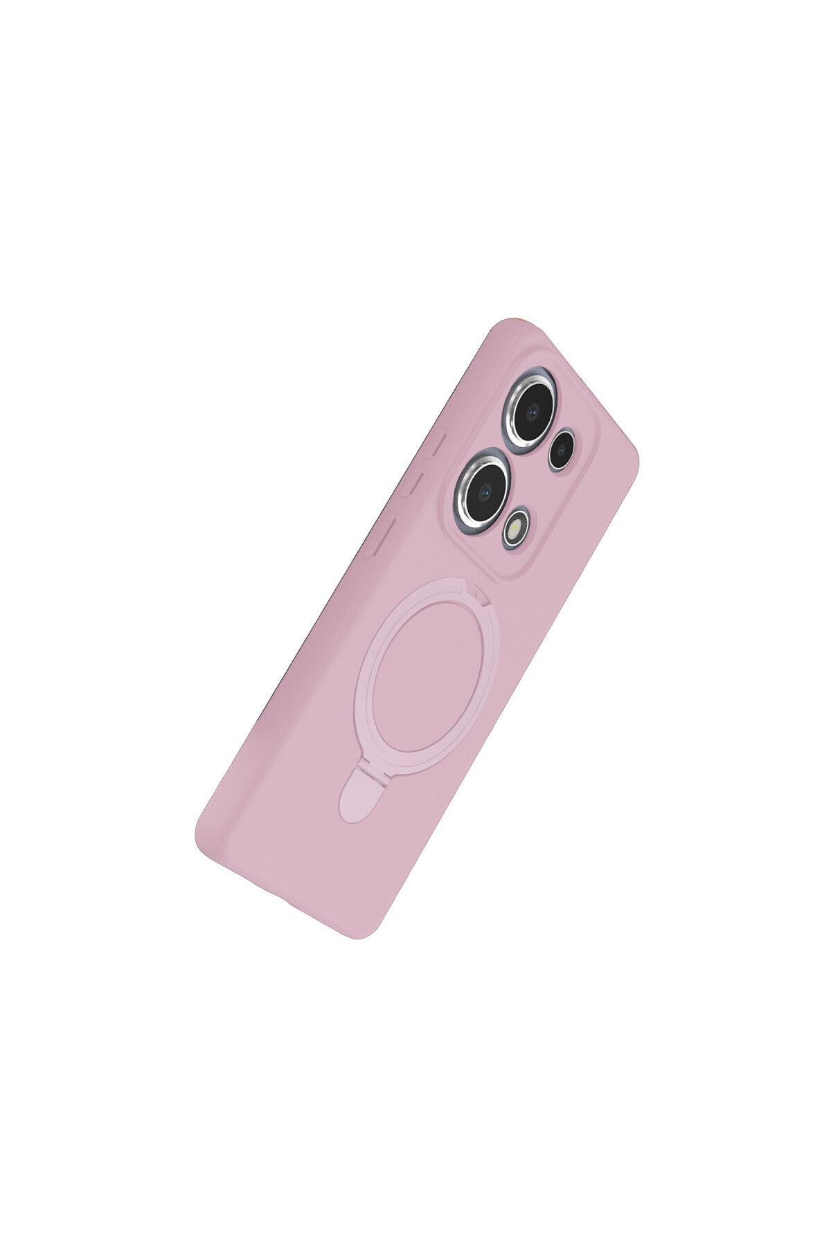 Xiaomi Redmi Note 13 Pro 4G Uyumlu Regal Magsafe Standlı Kapak - Açık Pembe