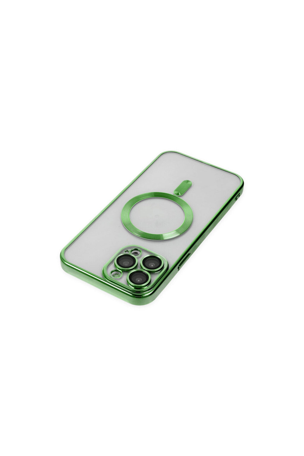 Apple iPhone 14 Pro Uyumlu Kılıf Kross Magneticsafe Kapak - Koyu Yeşil