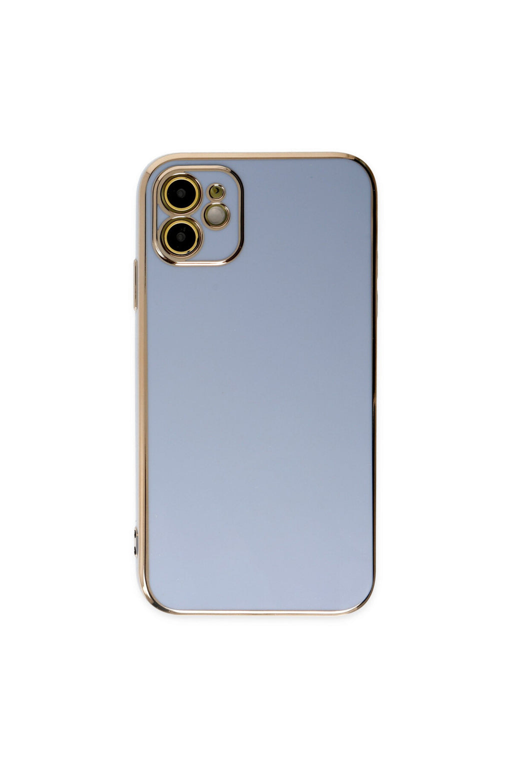 Apple iPhone 12 Uyumlu Kılıf Volet Silikon - Mavi