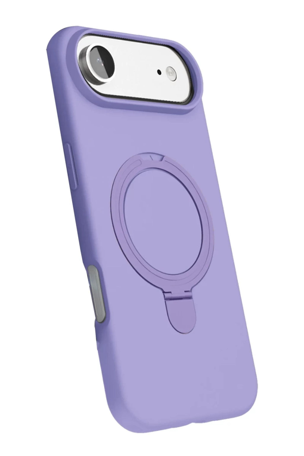 Apple iPhone 17 Air Uyumlu Regal Magsafe Standlı Kapak - Lila