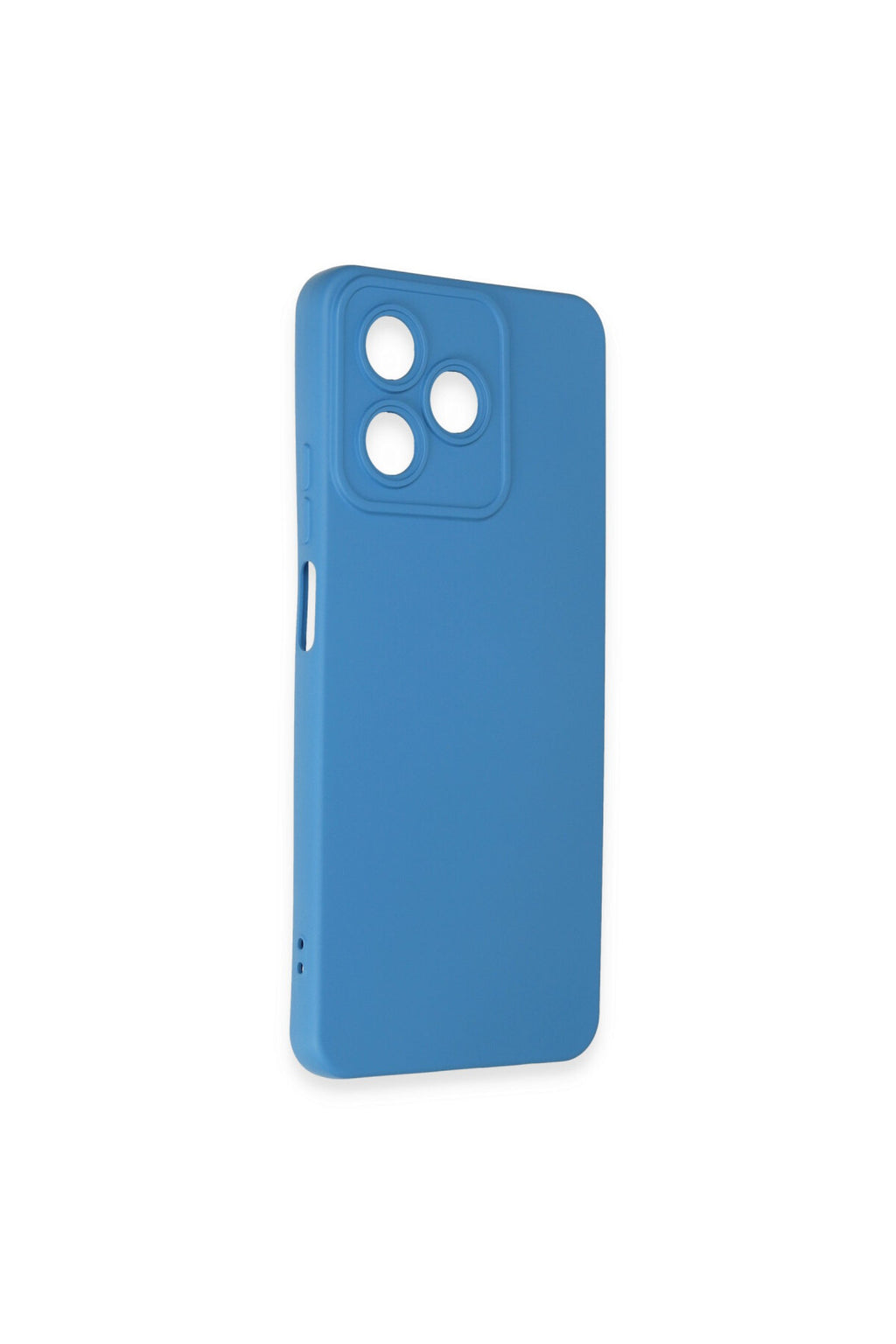 Realme C53 Uyumlu Kılıf Nano içi Kadife Silikon - Mavi