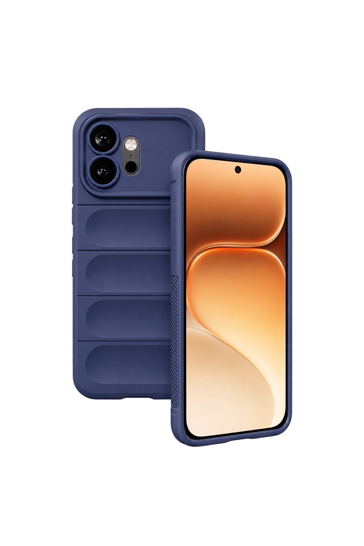 Huawei Honor 600 Uyumlu Optimum Silikon - Lacivert