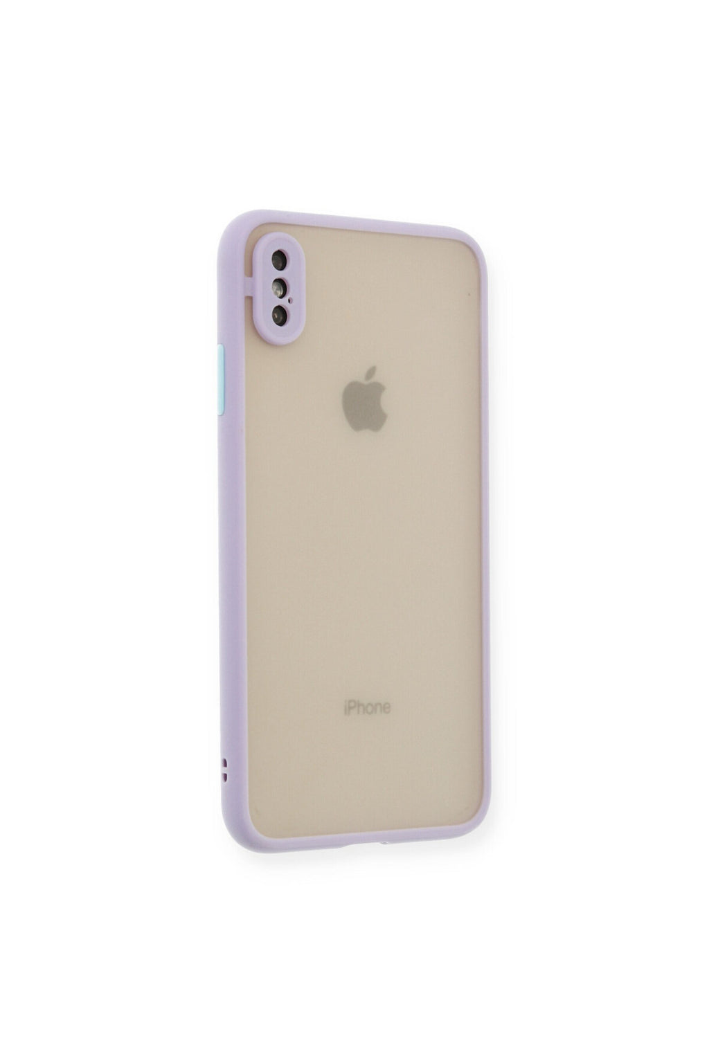 Apple iPhone XS Max Uyumlu Kılıf Montreal Silikon Kapak - Mor