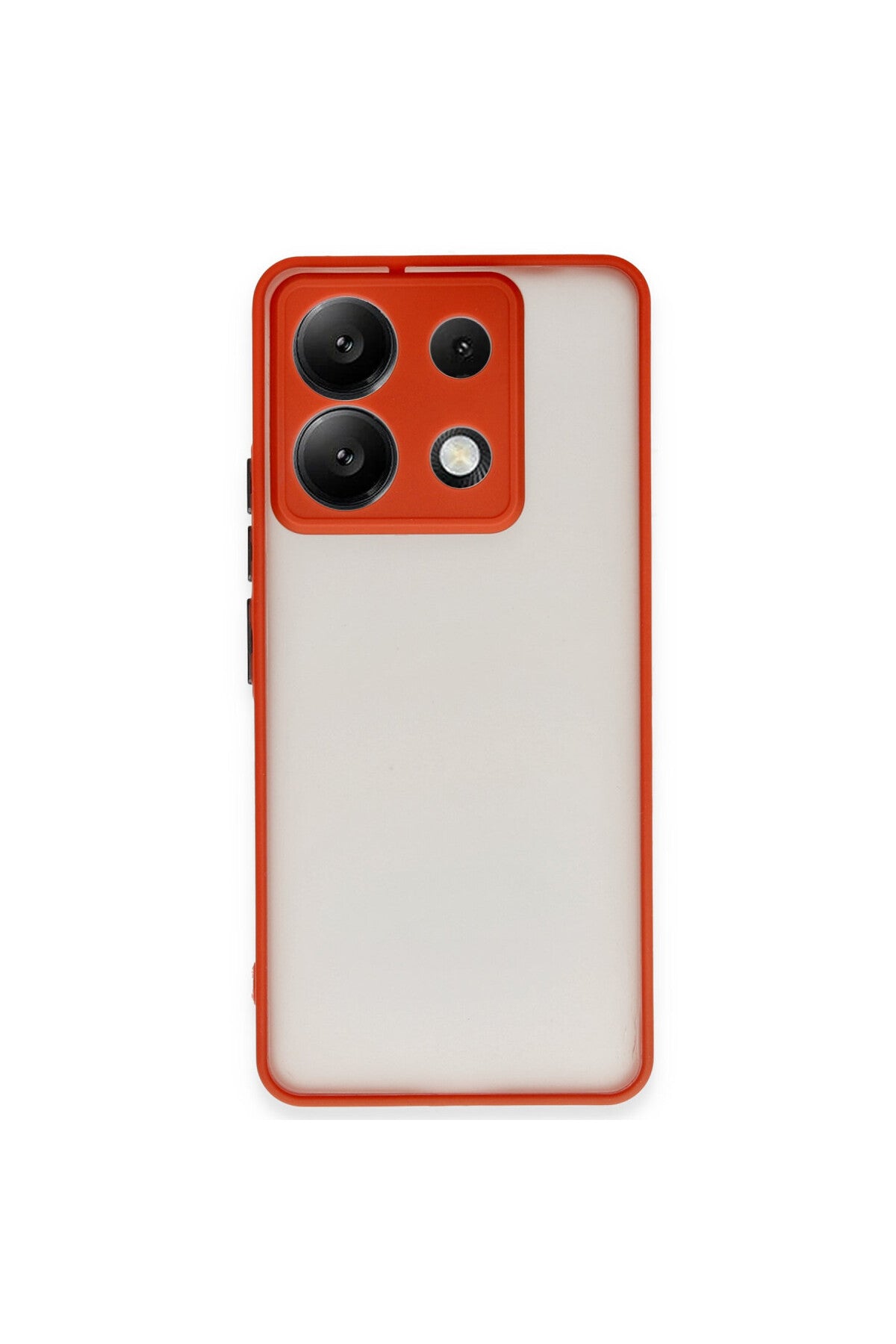 Xiaomi Redmi Note 13 5G Uyumlu Kılıf Montreal Silikon Kapak - Kırmızı