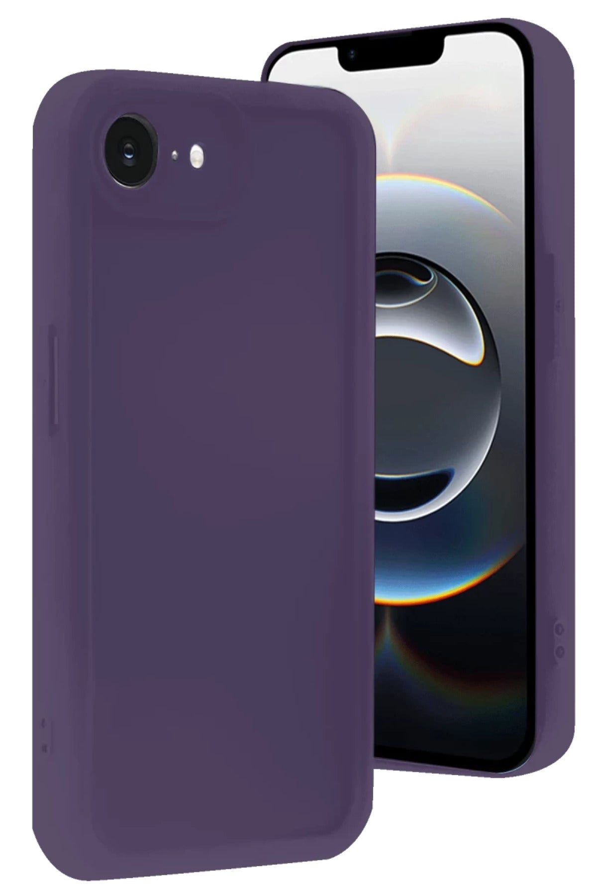 Apple iPhone 16E Uyumlu Kılıf Viera Silikon - Mor