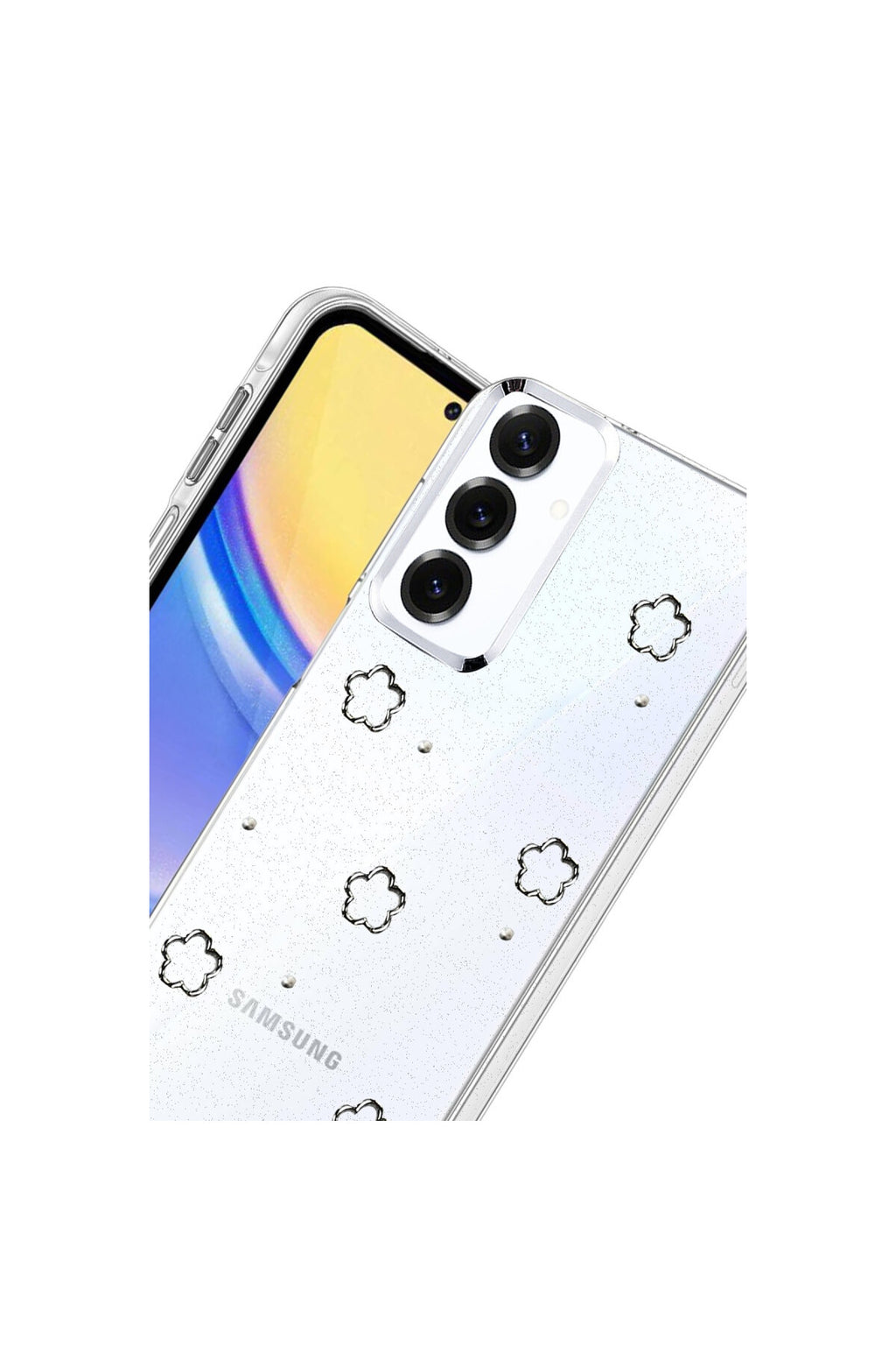 Samsung Galaxy S25 Uyumlu Fiyonk Desenli Kapak - Desen 2