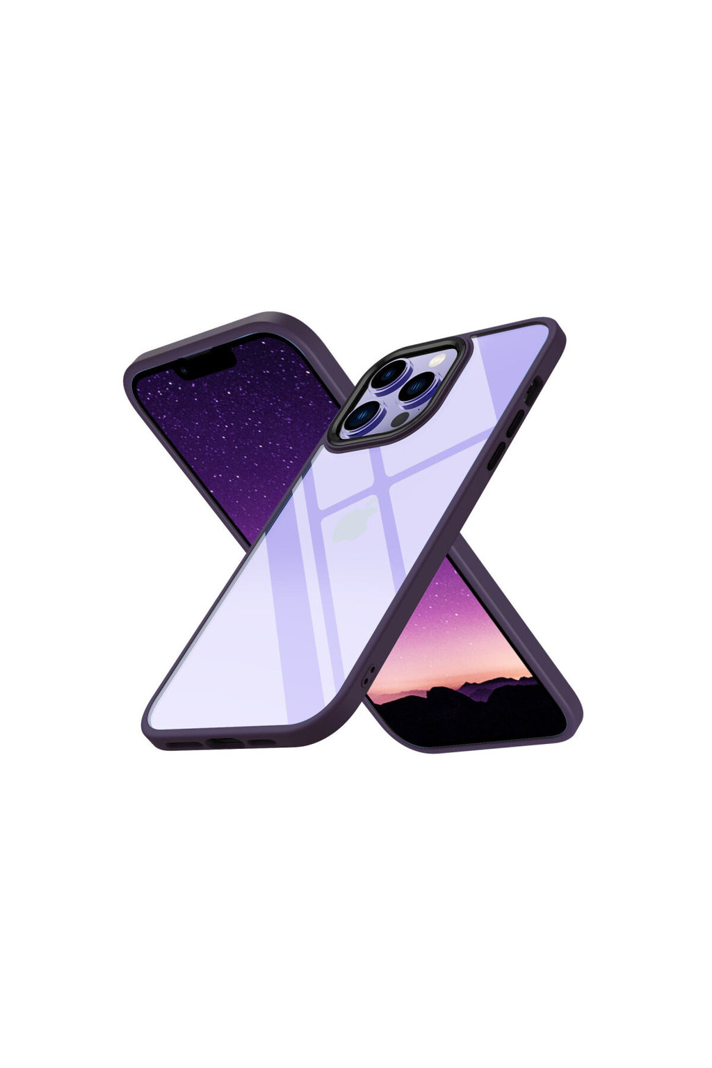 Apple iPhone 13 Pro Max Uyumlu Kılıf Power Silikon - Mor