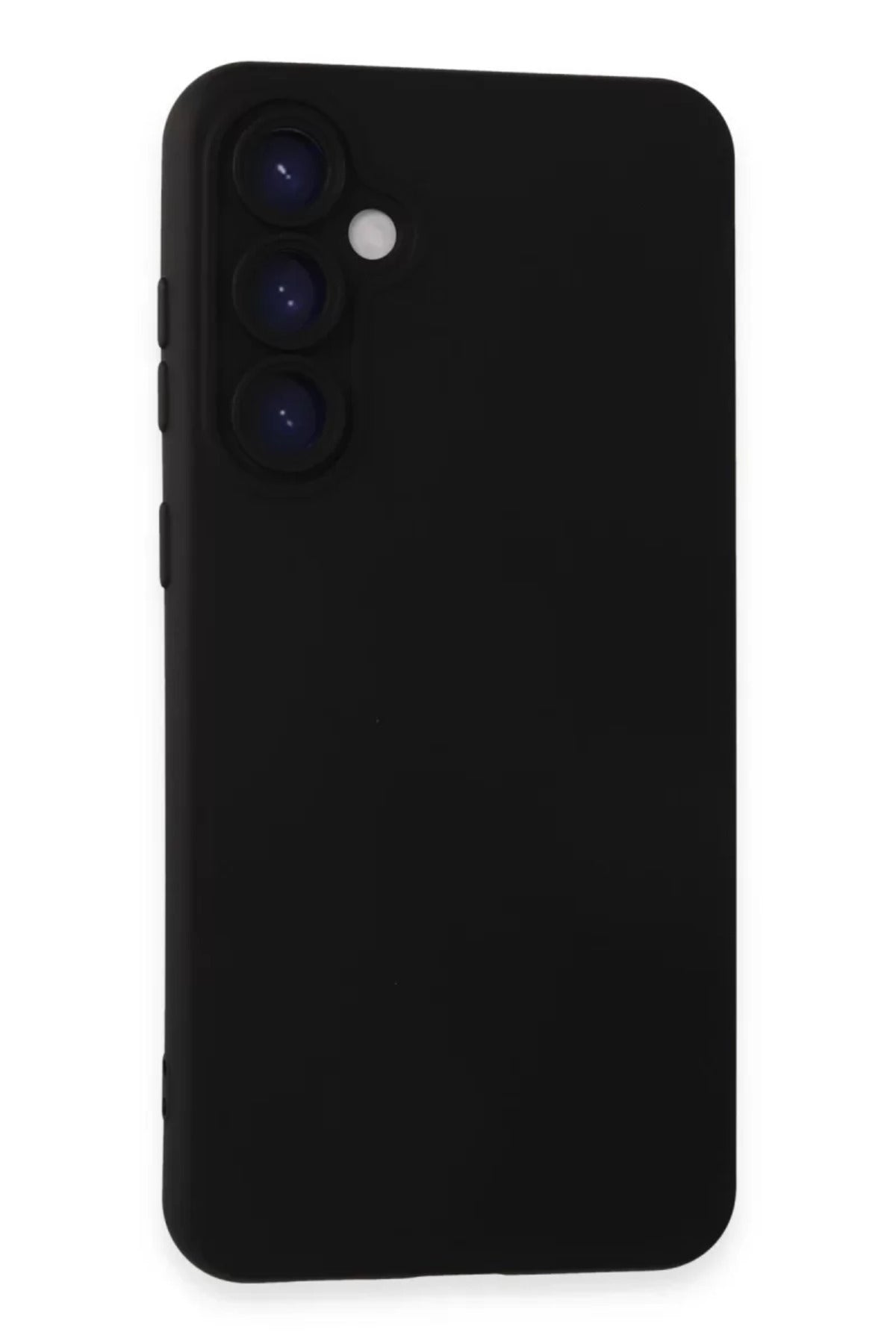 Samsung Galaxy S24 Uyumlu Kılıf Nano içi Kadife Silikon - Siyah