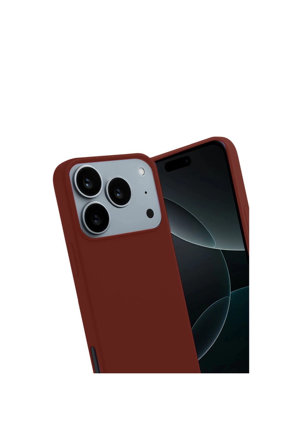 Apple iPhone 17 Pro Uyumlu First Silikon - Bordo