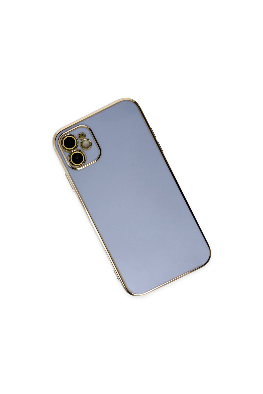 Apple iPhone 12 Uyumlu Kılıf Volet Silikon - Mavi