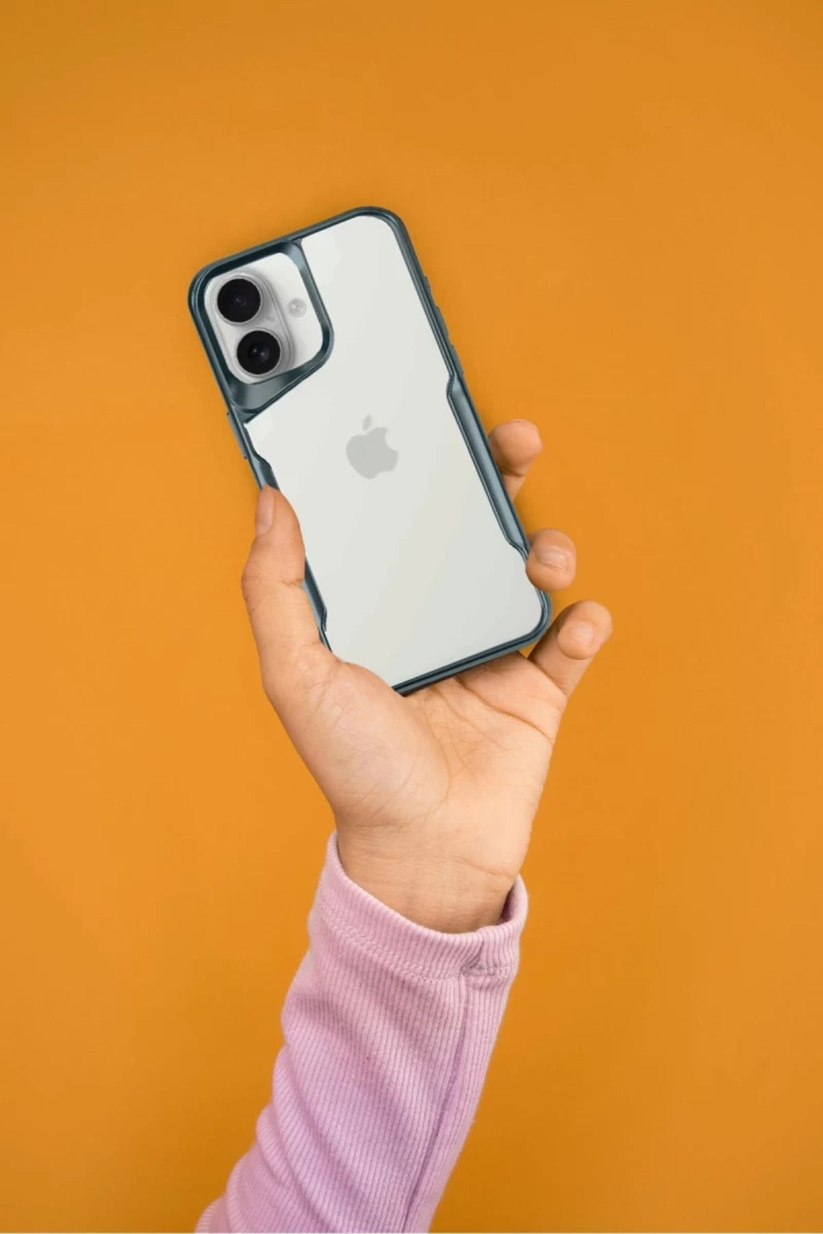 Apple iPhone 16 Plus Uyumlu Kılıf Boyi Silikon Kapak - Turkuaz
