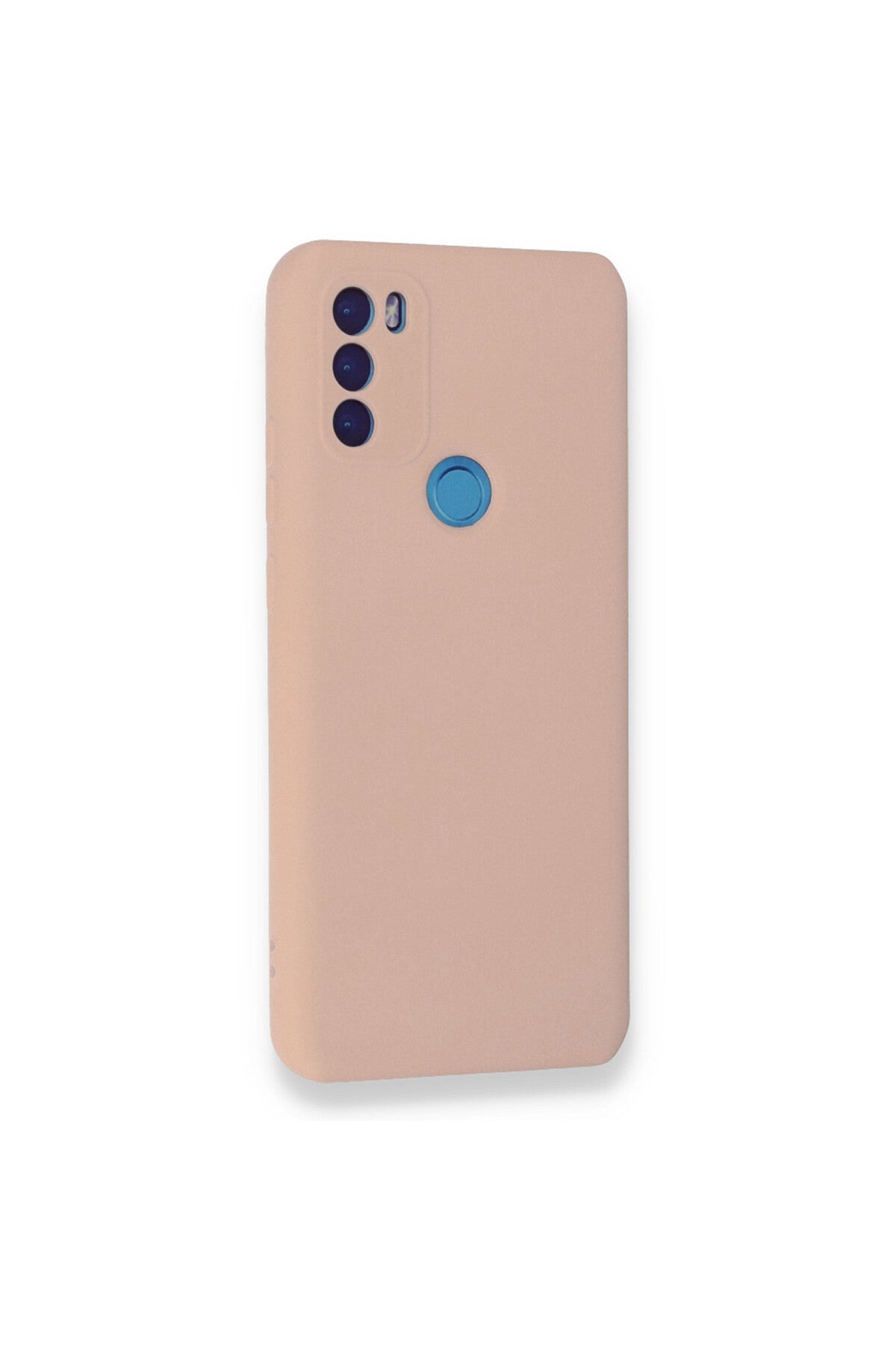 General Mobile GM 21 Plus Kılıf Nano içi Kadife Silikon - Pudra