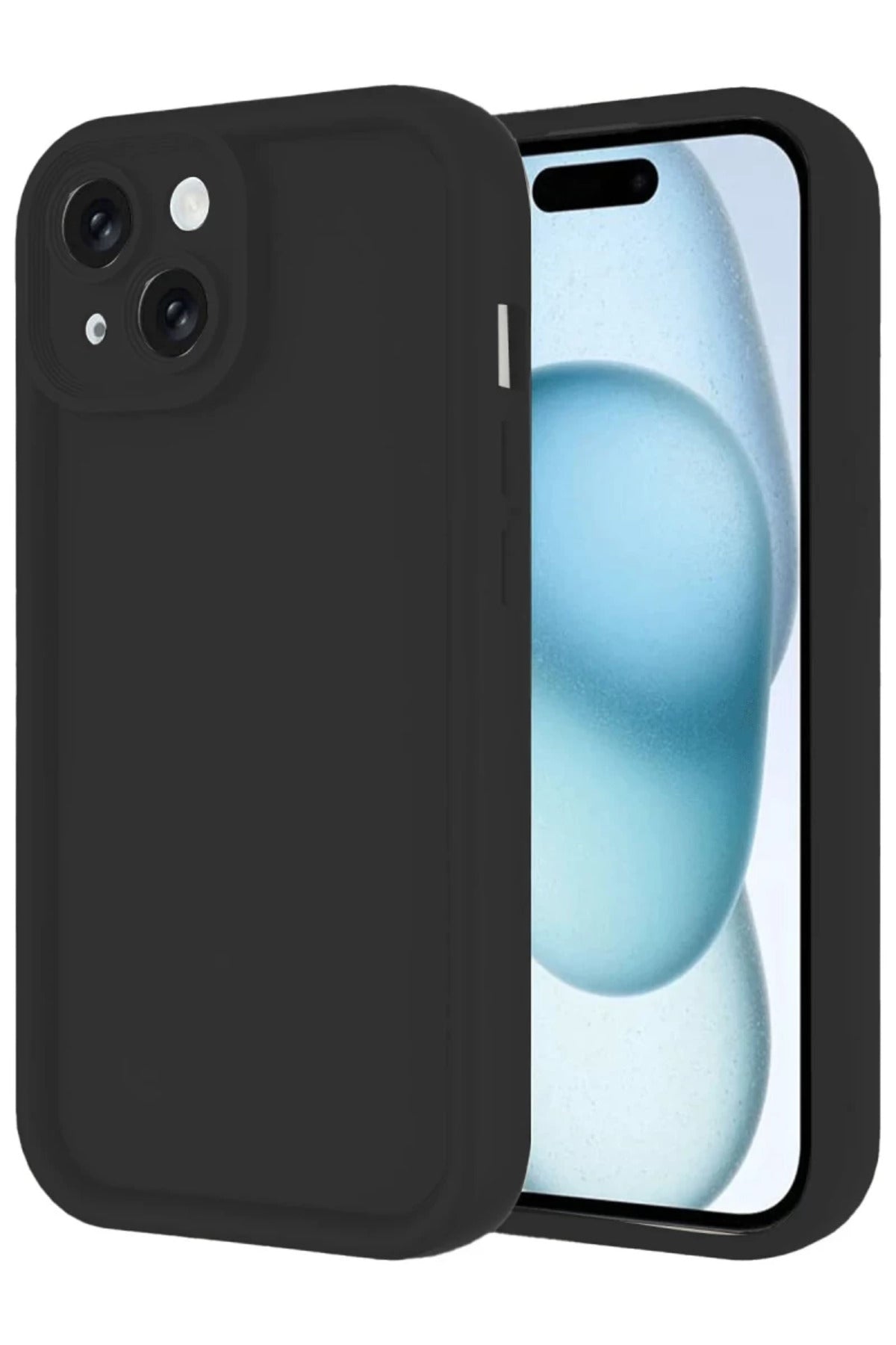 Apple iPhone 14 Uyumlu Kılıf Viera Silikon - Siyah
