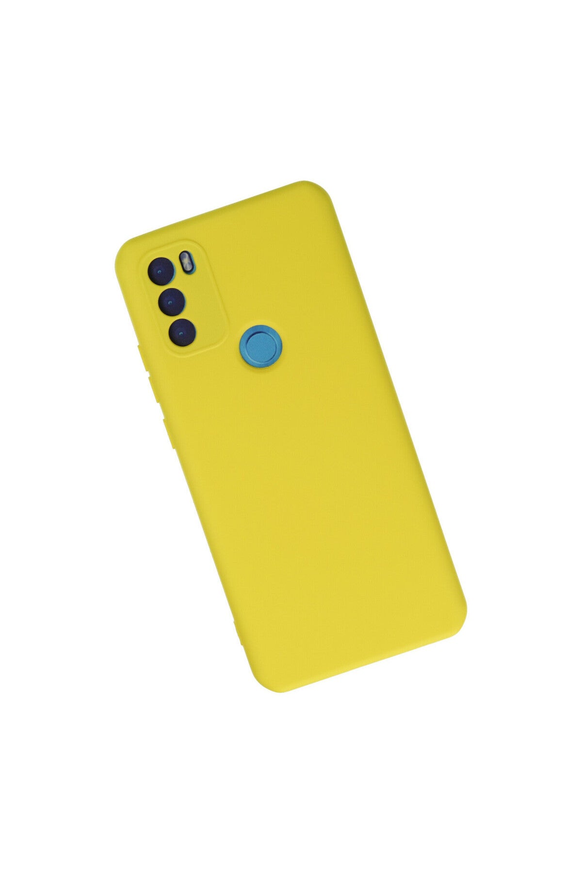 General Mobile GM 21 Plus Kılıf Nano içi Kadife Silikon - Sarı