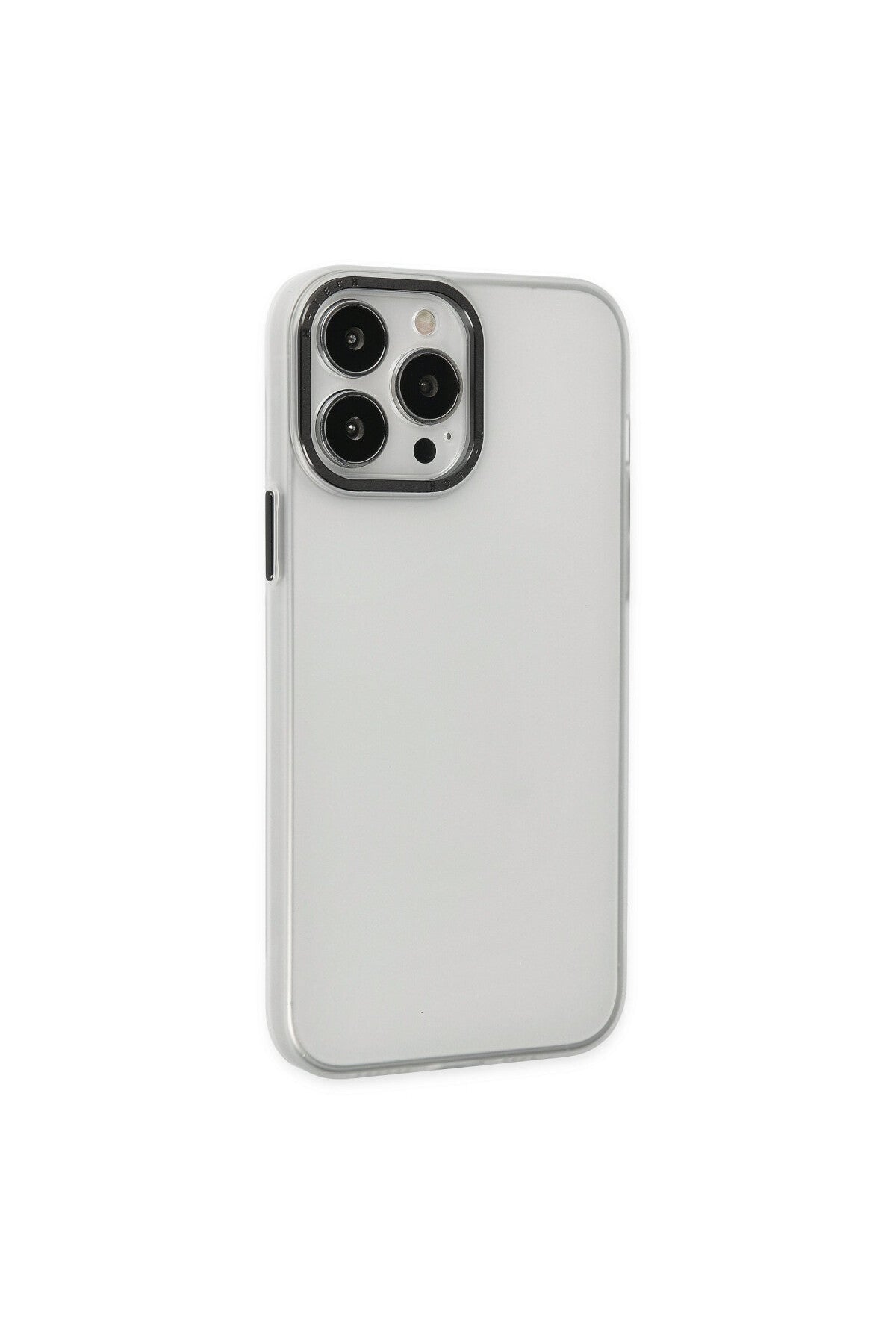 Apple iPhone 13 Pro Max Uyumlu Kılıf Modos Metal Kapak - Şeffaf