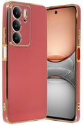 Realme C75 4G Uyumlu Kılıf Volet Silikon - Kırmızı