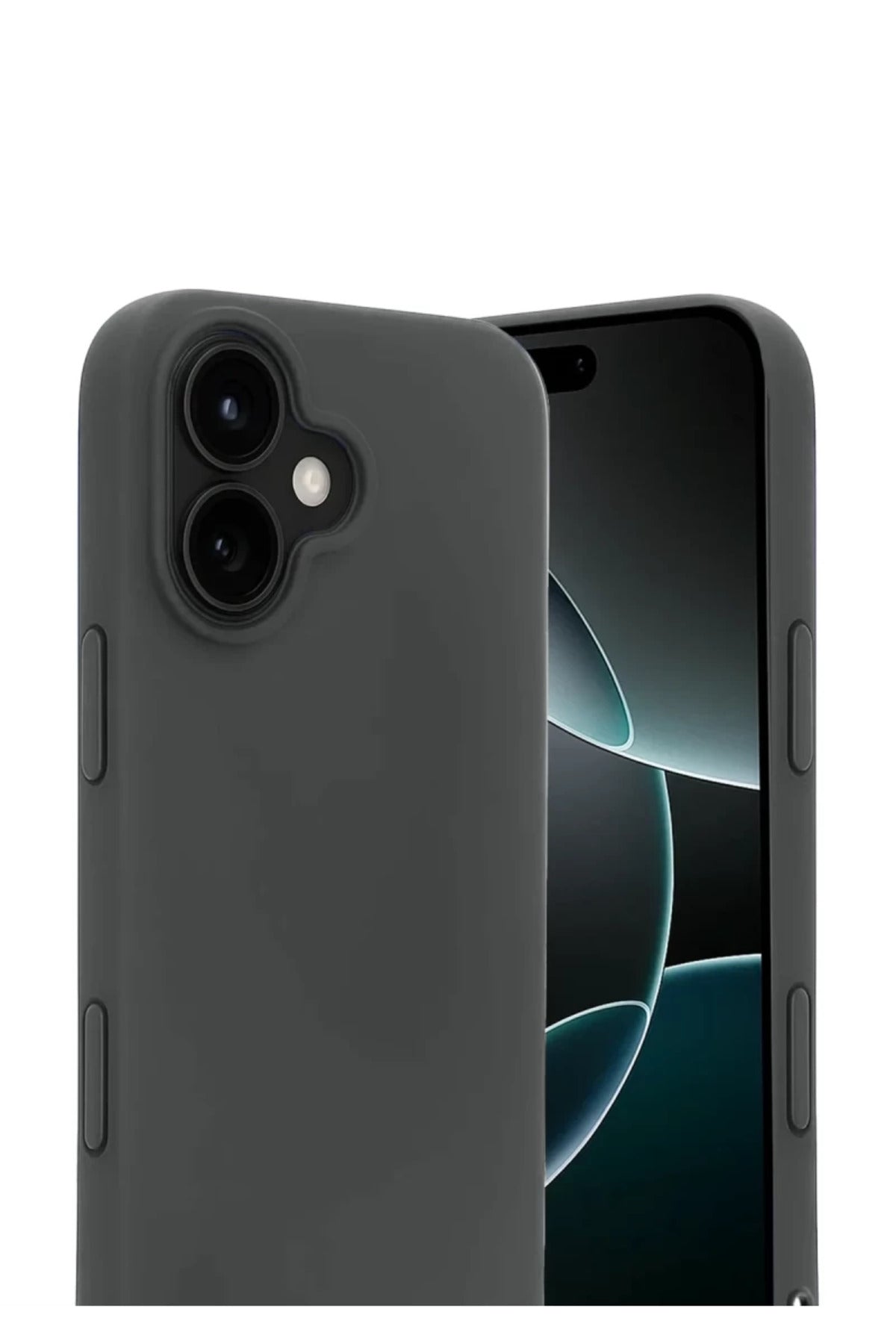 Apple iPhone 17 Uyumlu First Silikon - Gri