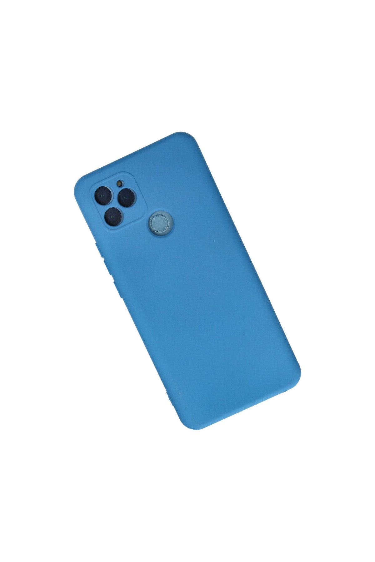 General Mobile GM 21 Kılıf Nano içi Kadife Silikon - Mavi