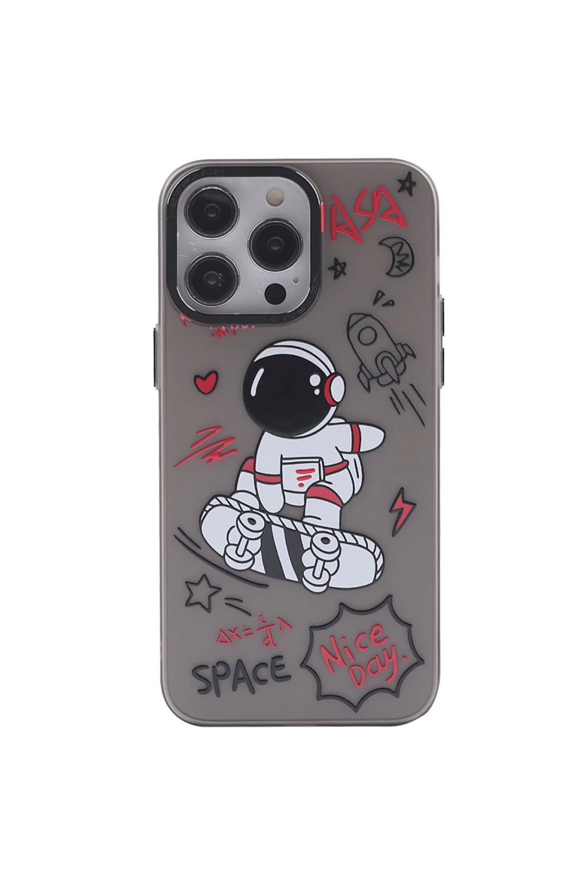Apple iPhone 14 Pro Uyumlu Kılıf Prada Desenli Kapak - Prada Siyah - 1