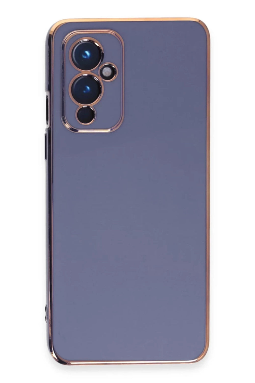 One Plus 9 Kılıf Volet Silikon - Mavi