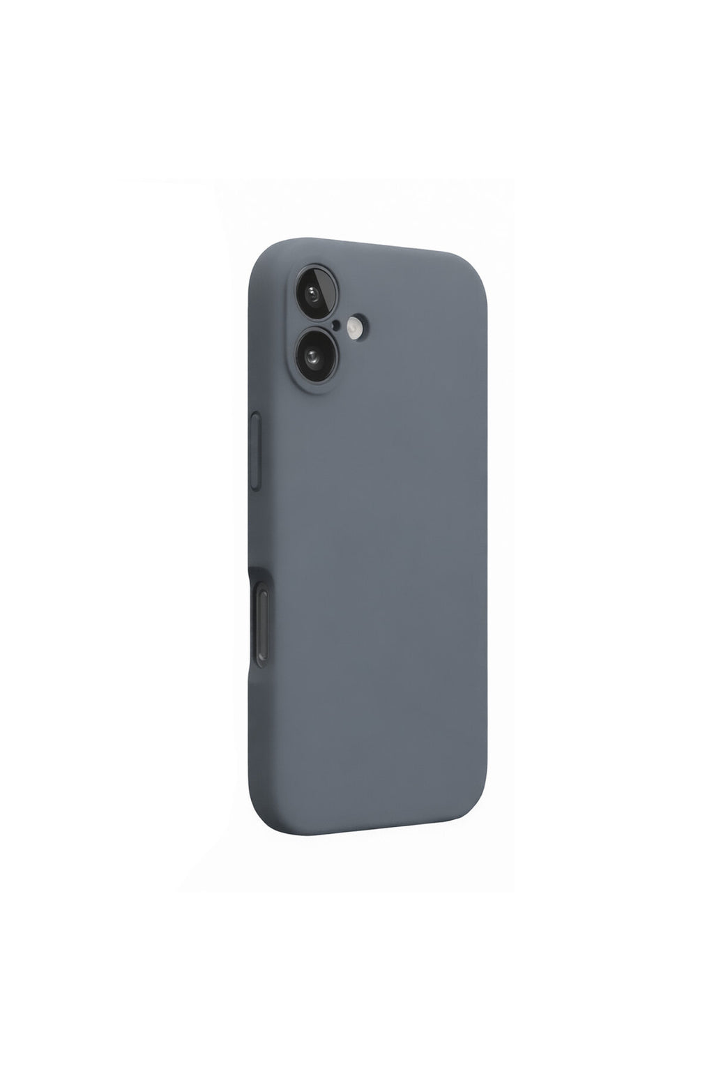 Apple iPhone 16 Plus Uyumlu Kılıf Nano içi Kadife Silikon - Gri