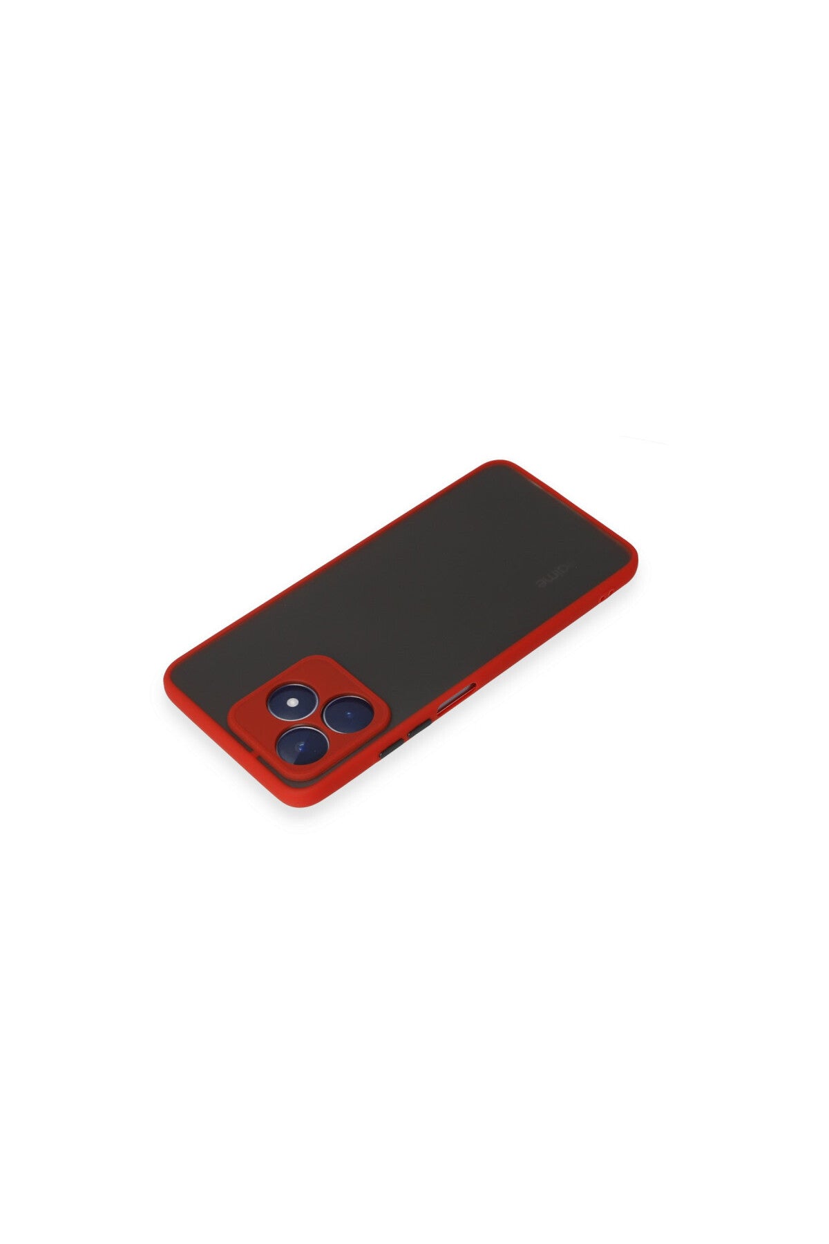 Realme C53 Uyumlu Kılıf Montreal Silikon Kapak - Kırmızı
