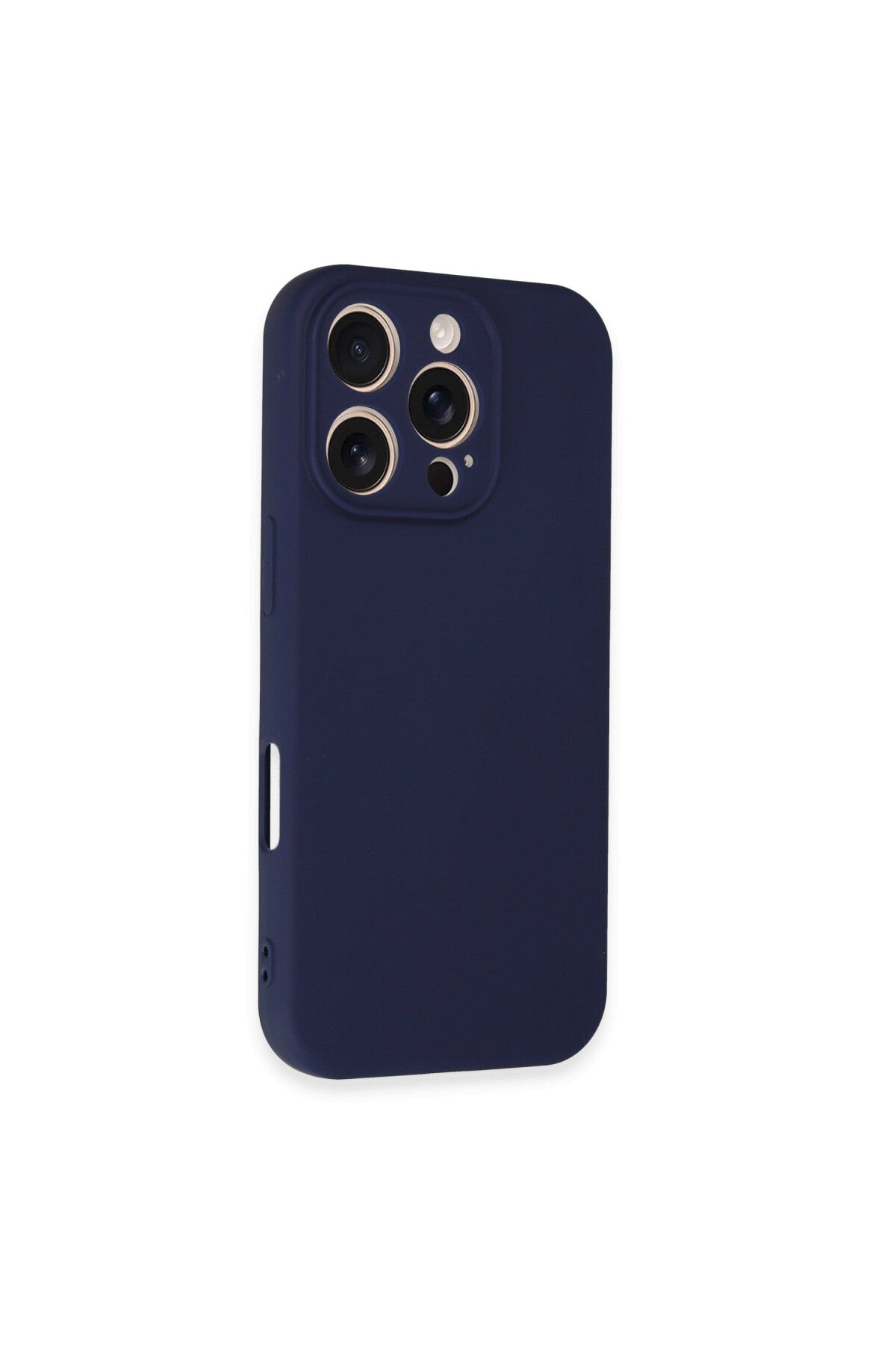 Apple iPhone 16 Pro Uyumlu Kılıf First Silikon - Lacivert