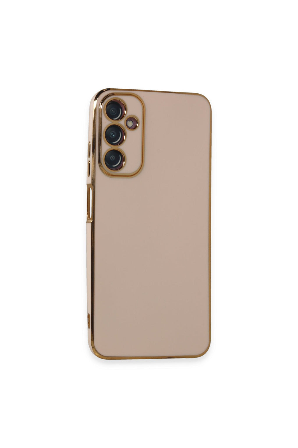 Samsung Galaxy A05S Uyumlu Kılıf Volet Silikon - Pembe