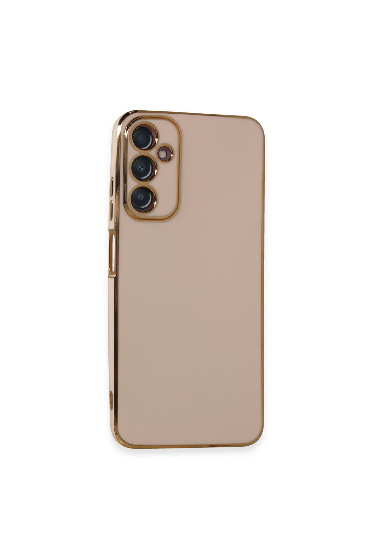 Samsung Galaxy A05S Uyumlu Kılıf Volet Silikon - Pembe