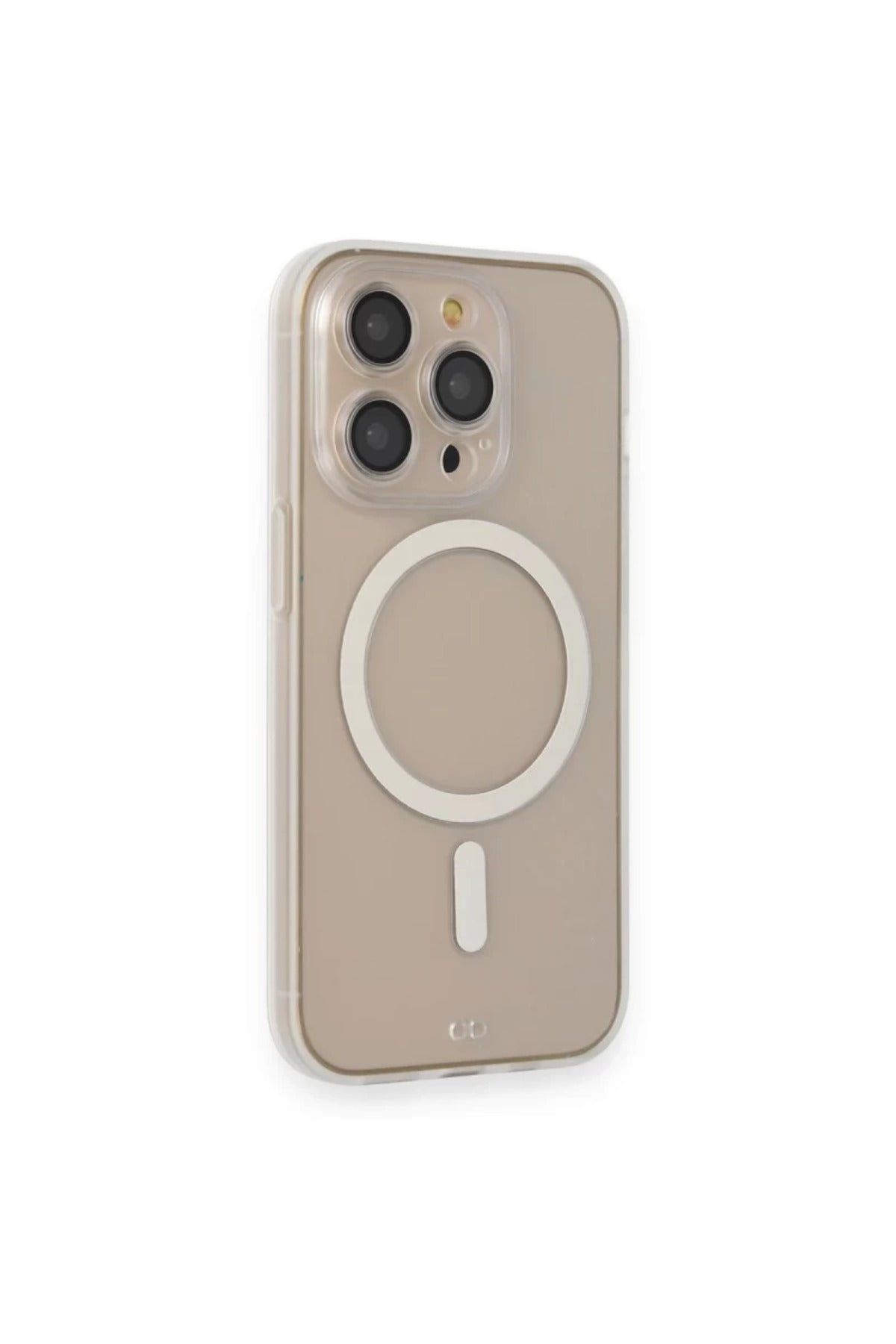 Apple iPhone 14 Pro Uyumlu Kılıf Grand Magneticsafe Kapak - Şeffaf