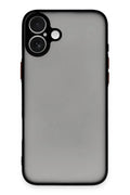 Apple iPhone 16 Uyumlu Kılıf Montreal Silikon Kapak - Siyah