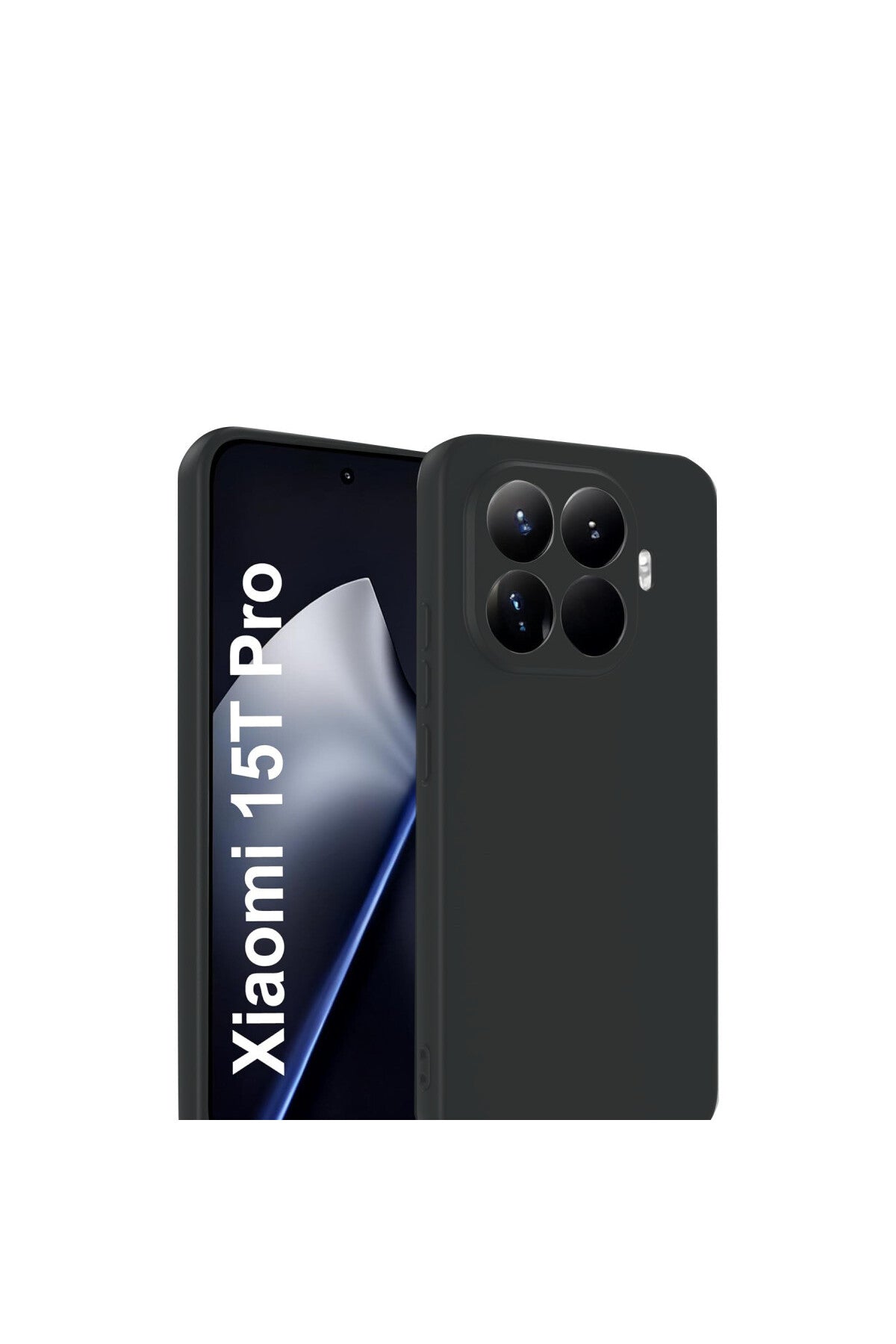 Xiaomi Mi 15T Pro Uyumlu First Silikon - Siyah