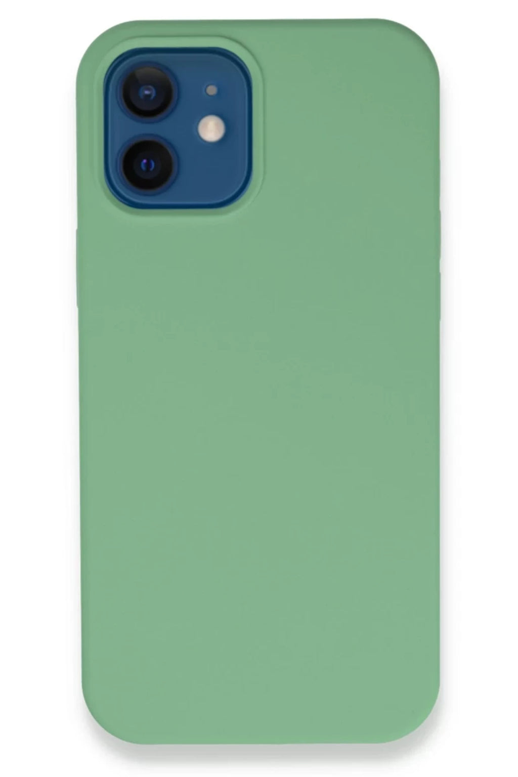 Apple iPhone 12 Uyumlu Kılıf Lansman Legant Silikon - Yeşil