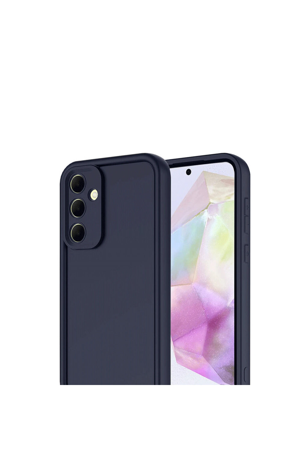 Samsung Galaxy A17 5G Uyumlu Viera Silikon - Lacivert