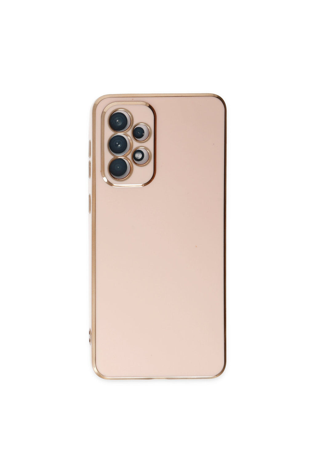 Samsung Galaxy A73 5G Uyumlu Kılıf Volet Silikon - Pembe