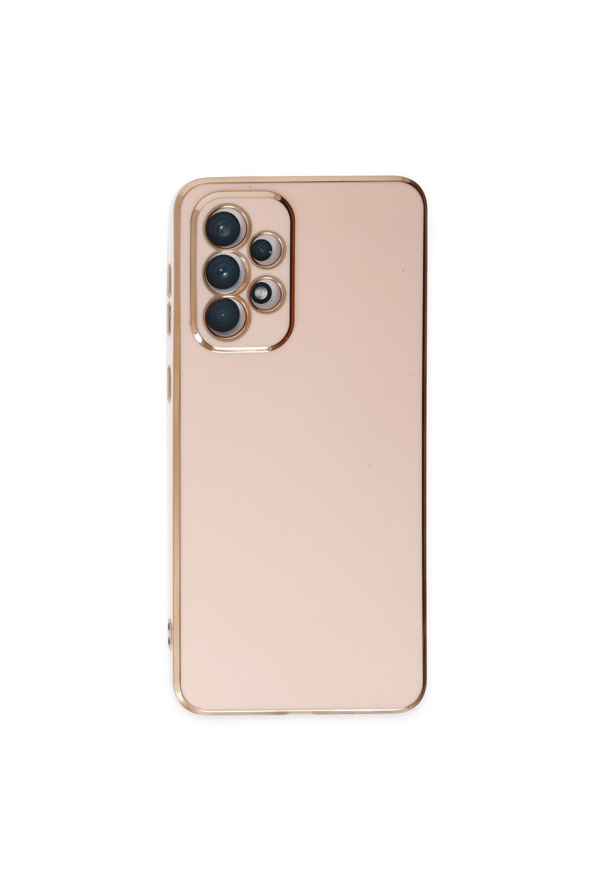 Samsung Galaxy A73 5G Uyumlu Kılıf Volet Silikon - Pembe