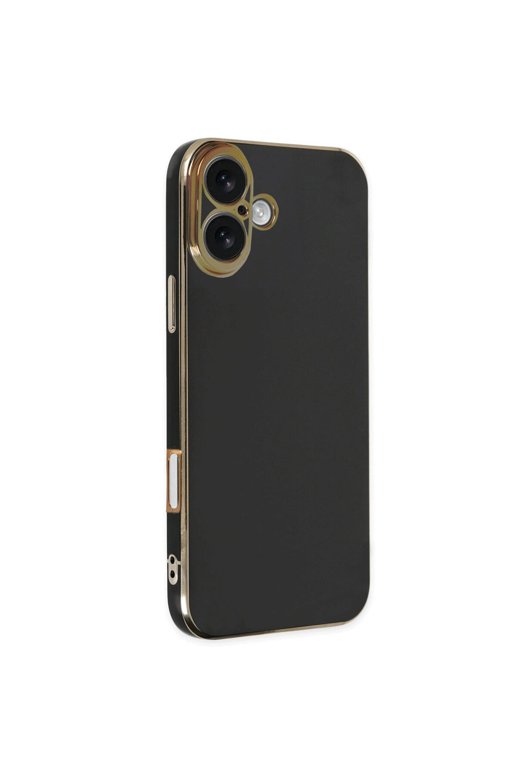 Apple iPhone 16 Uyumlu Kılıf Volet Silikon - Siyah