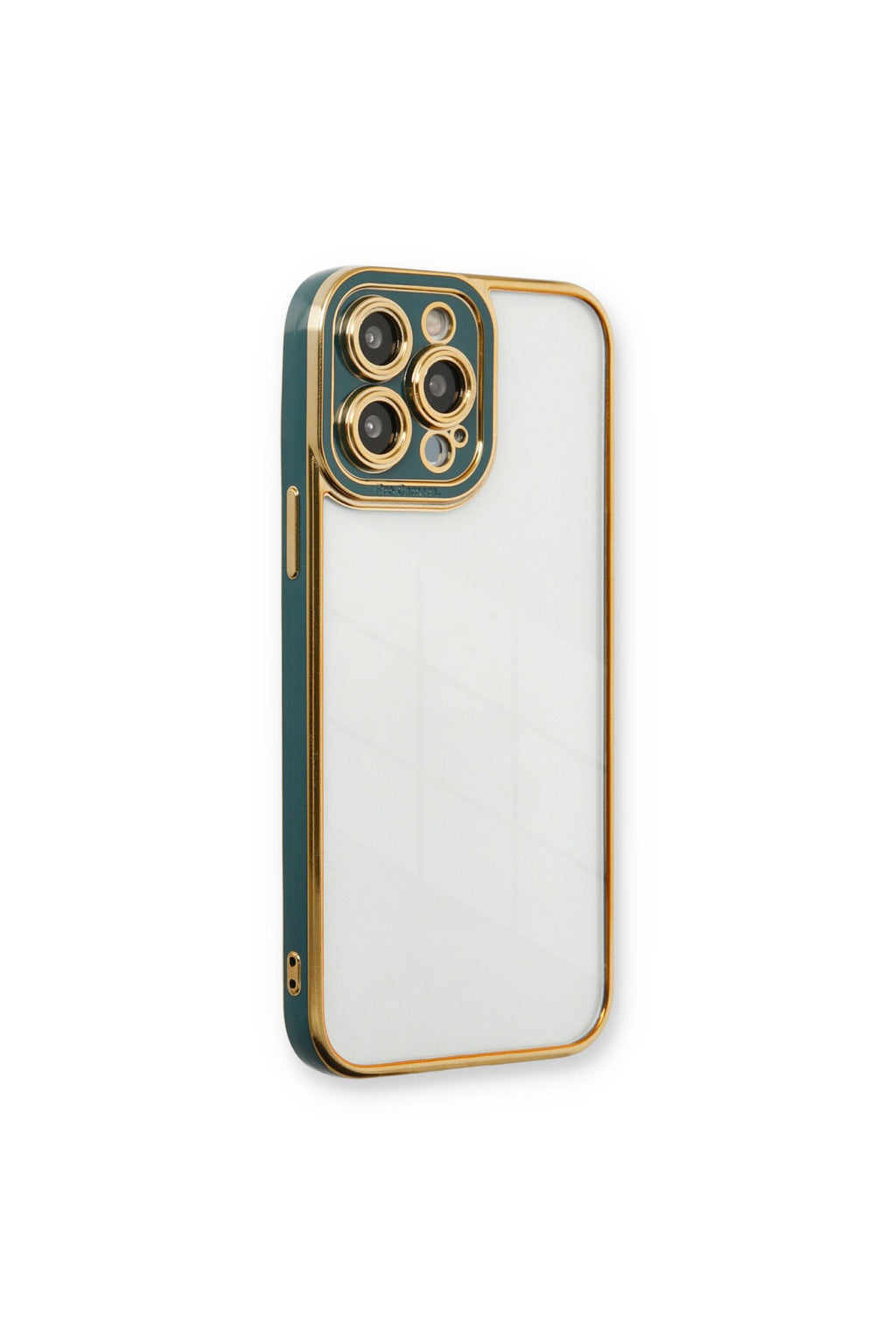 Apple iPhone 14 Pro Uyumlu Kılıf Liva Lens Silikon - Yeşil