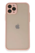Apple iPhone 11 Pro Uyumlu Kılıf Montreal Silikon Kapak - Pembe