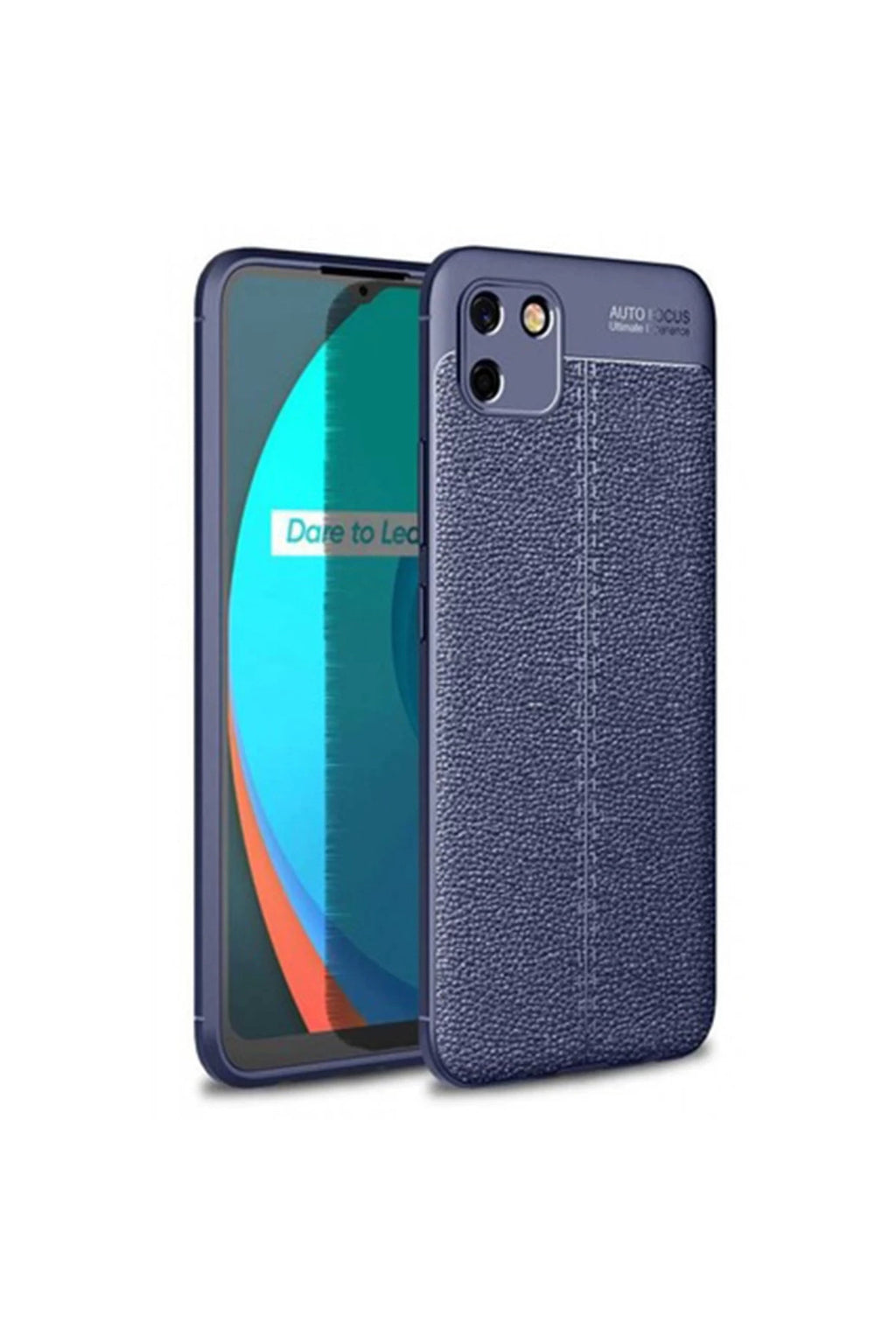 Realme C11 Uyumlu Kılıf Auto Focus Kapak - Lacivert