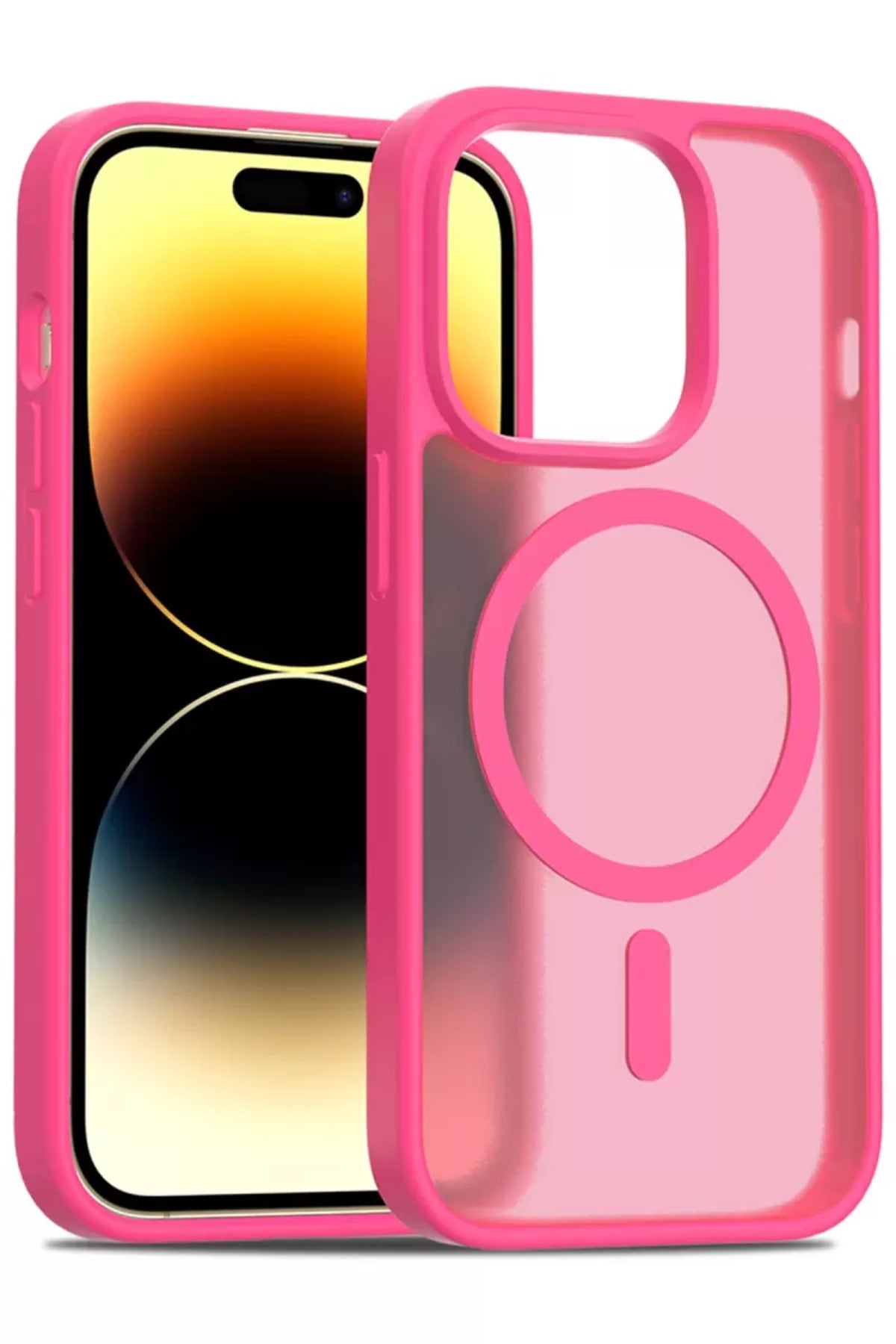 Joko Apple iPhone 14 Pro Uyumlu Jota Magsafe Kapak - Rose