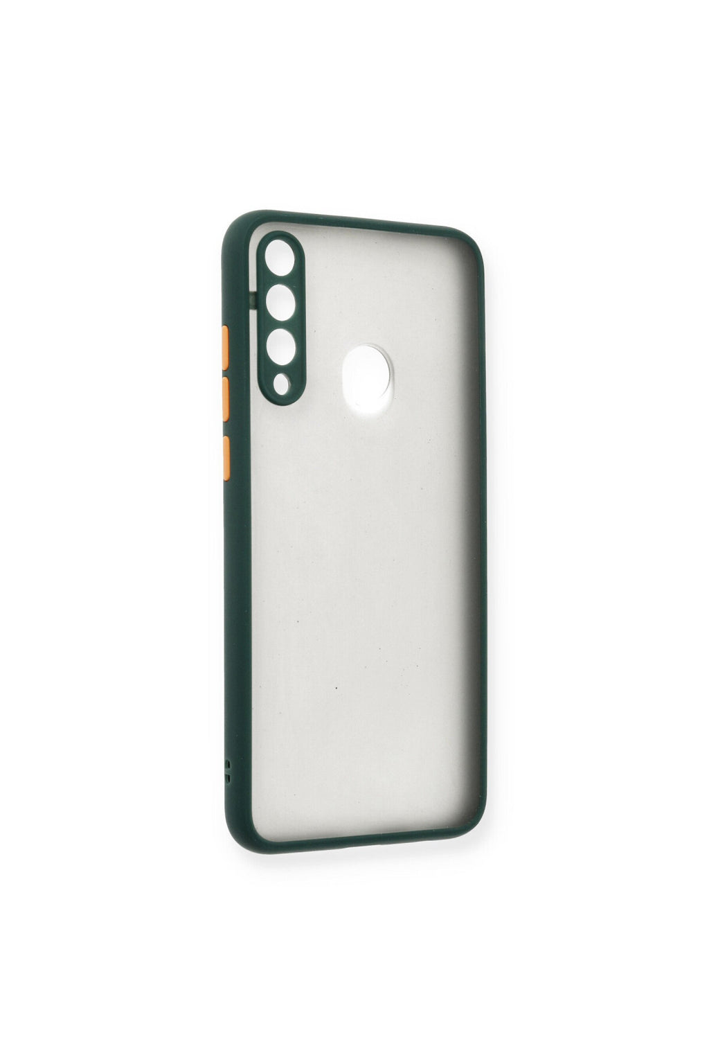 Huawei Y6P Uyumlu Kılıf Montreal Silikon Kapak - Yeşil