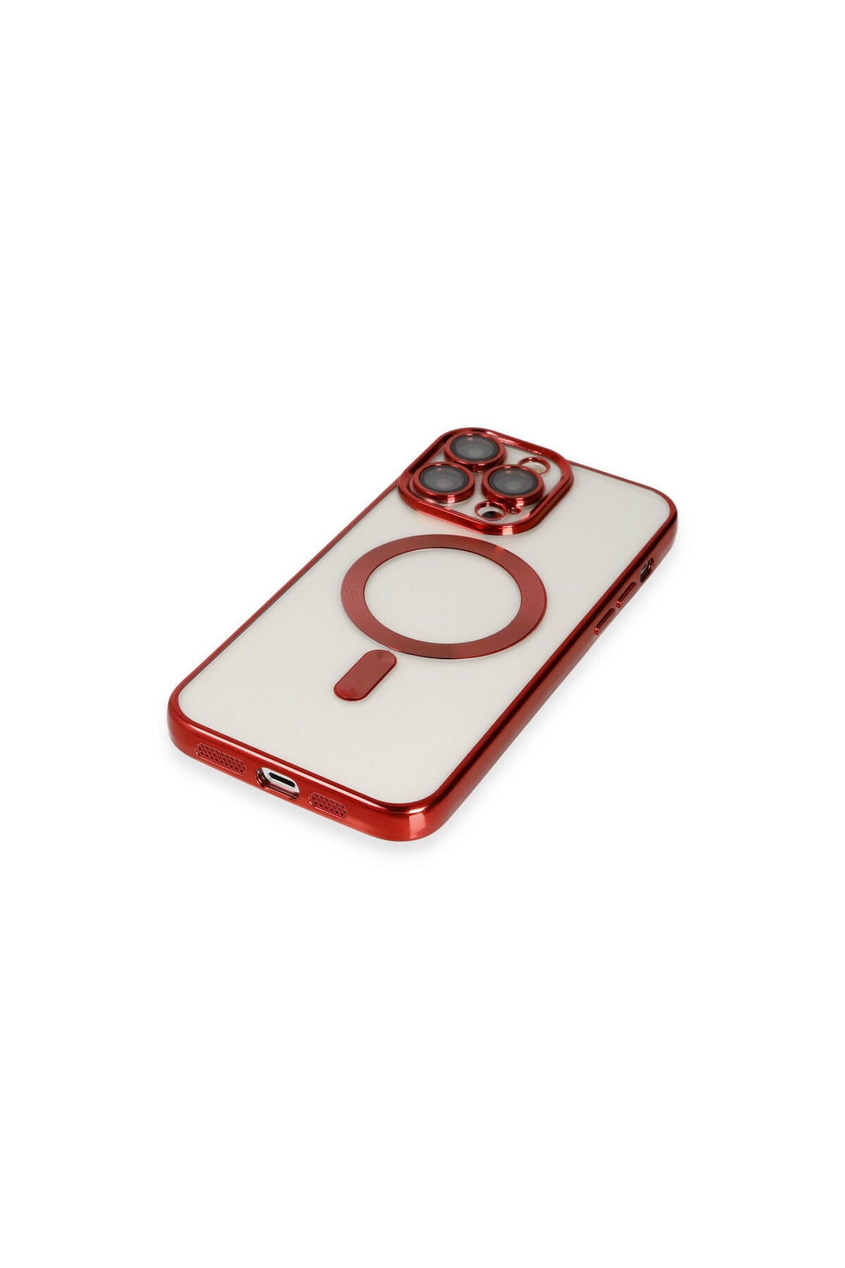 Apple iPhone 14 Pro Uyumlu Kılıf Kross Magneticsafe Kapak - Kırmızı