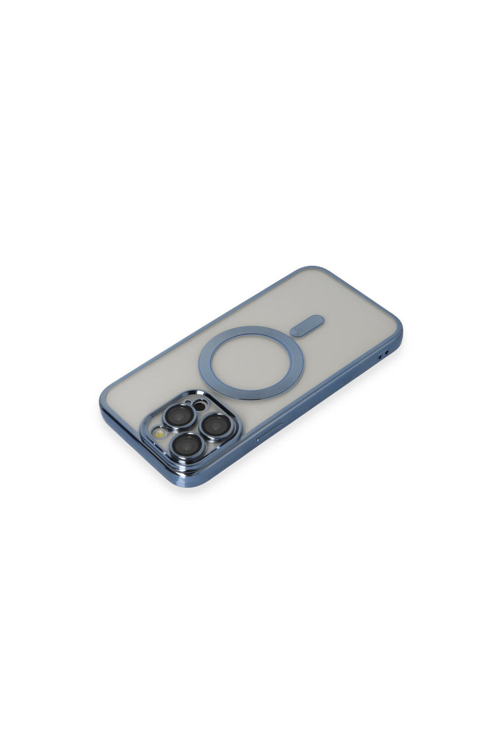 Apple iPhone 14 Pro Max Uyumlu Kılıf Kross Magneticsafe Kapak - Sierra Blue