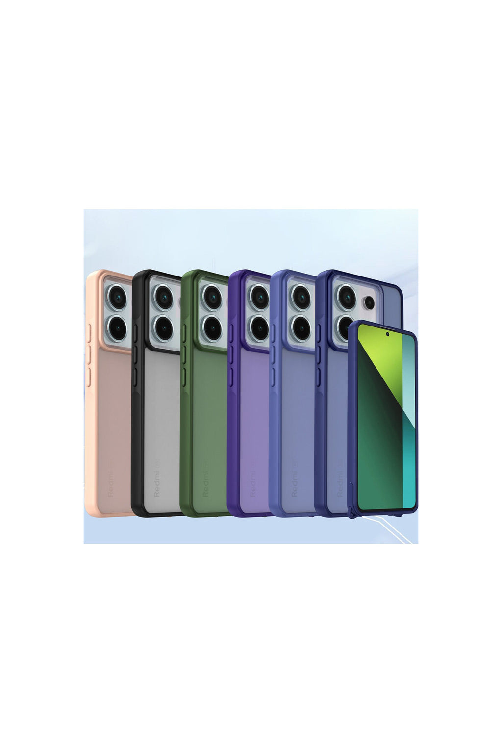 Xiaomi Redmi Note 13 Pro 5G Uyumlu Kılıf Elegant Kapak - Derin Mor