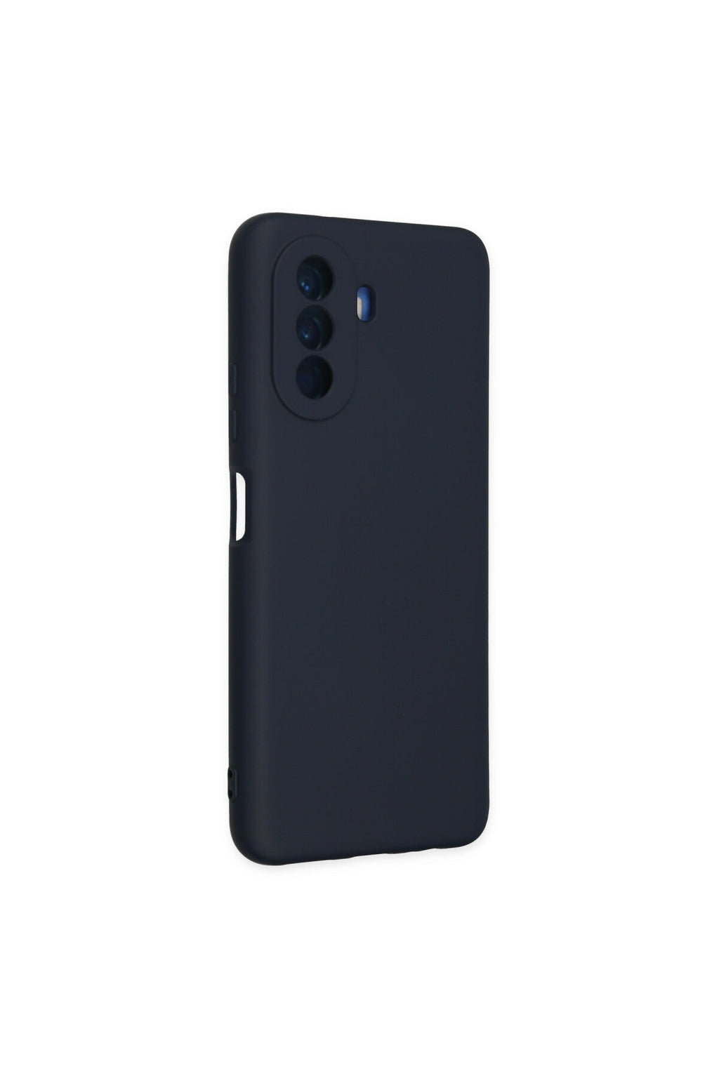 Huawei Nova Y70 Uyumlu Kılıf Nano içi Kadife Silikon - Lacivert
